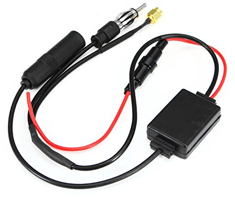 MOMOALA Universal FM AM Auto Antenne Antenne Splitter Kabel Digital Radio Verstärker Signalempfang