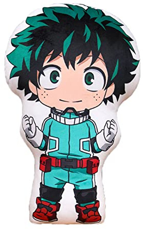 Xinchangda My Hero Academia - Cuscino imbottito con anime, Midoriya Izuku Todoroki Shoto, cuscino in peluche con motivo anime e anime, ideale come regalo per bambini e ragazze