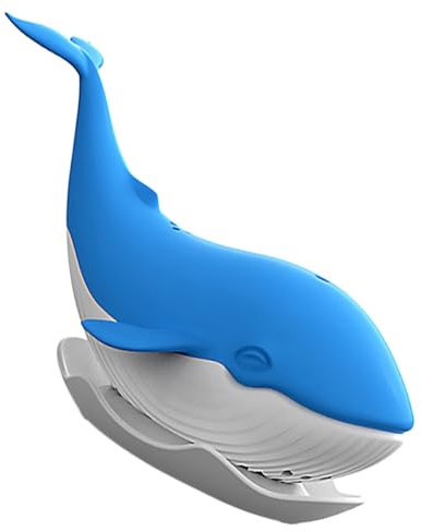 IMIKEYA 2pcs Whale Shape Silicone Tea Strainer Cute Blue Tea Filter for Loose Leaf for Home Office Restaurant Use Optimal