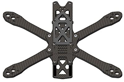 ZEMNLO Rahmen Kit RC Drone FPV Racing Quadcopter Freestyle Stretch X UAV 2205 2306 5045 F3F4 Quadrocopter-Rahmenarme (Size : 4MM 265MM Frame kit)