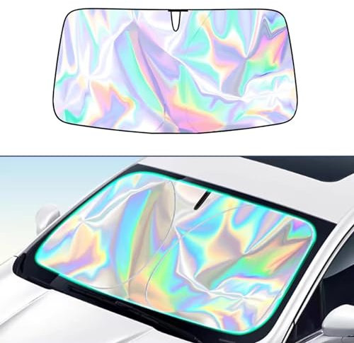 EYHQKRTR Sonnenschutz Auto Frontscheibe Für VW T5 T6 Multivan Sitzbezug 2000-2024, Faltbarer Frontscheibenabdeckung Windschutzscheibe Sonnenblende UV-Schutzabdeckung Wärmeisolierung Autozubehör