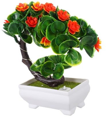 Ciieeo 3pcs Moon Decor Led Potted Plant Light Artificial Bonsai Ornament Lamp for Home
