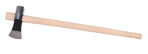 Ascia a martello con manico in legno 2,5 kg - Ideale per legna da ardere, legname pesante, edilizia, demolizione - Resistente - Ergonomico - Robusto - Forestale