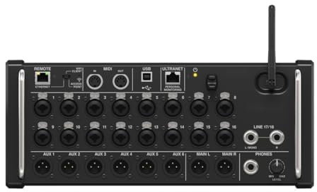 Mesa de Mezclas, Mezclador digital profesional XR18/MR18 con montaje en rack, mezclador DSP con Wifi incorporado, estudio de grabación de DJ con grabadora USB