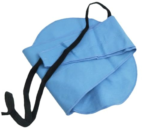 Ciieeo Paño de Limpieza Azul Herramienta Adecuado para Cuidado de Instrumentos Musicales de Viento para Saxofón de Tela de Gamuza, Fácil de Usar y Secado Rápido