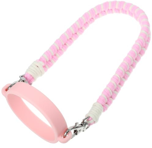 YARNOW Sangle Porte-Bouteille Pratique et Facile à Nettoyer en Corde de Coton et Silicone pour Gourde et Bouteille en Acier Inoxydable , pour Pendaison Lors de Pendaison de Crémaillère