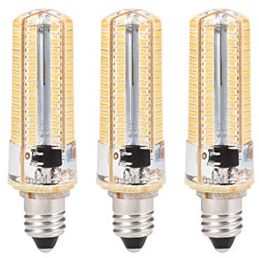 E11 - Lampadina LED per forno a microonde, luce 4 W, bianco caldo, 2700 K, 600 lm, per ventilatore da soffitto, per cofano, congelatore, 3 pezzi