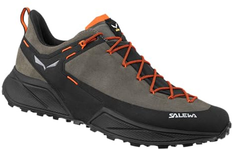 SALEWA Ms Dropline Leather, Zapatillas de Deporte Hombre, Bungee Cord Black, 48.5 EU