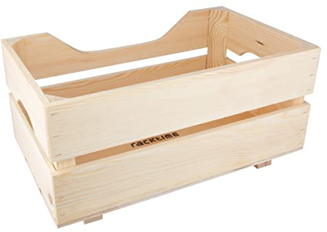 Tubus Carrier Systems GmbH Racktime Woodpacker 2.0 Holzbox Beige 49x24,1x29,5cm