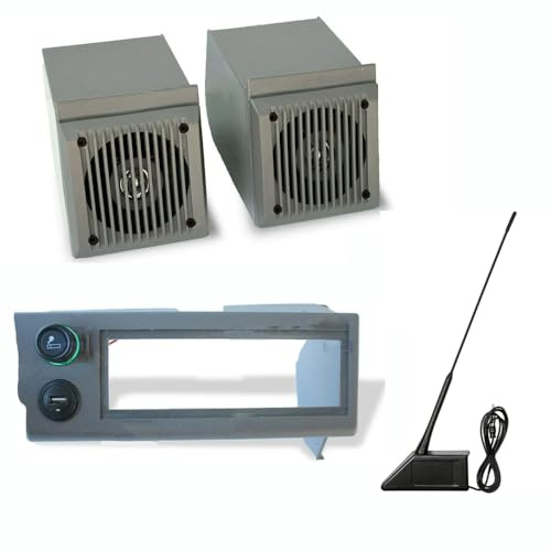 Mascherina Stereo Autoradio per Panda modello 141 dal 1986 al 2003 - Presa USB - Accendisigari - Casse Altoparlanti autoradio stereo 10.022/G - 30085-38968 - ANT-400 -