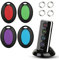 Key Finder,Key Locator，Remote Wireless Item Tracker,Greeous item Finder with Flashlight, Finding for Key,Pet,Luggage,Wallet,Cellphone,98 ft Working range,1 Remote,4 Receivers