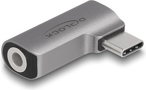DeLOCK Audio Adapter USB Type-C Stecker zu 3,5 mm 4 Pin Klinkenbuchse