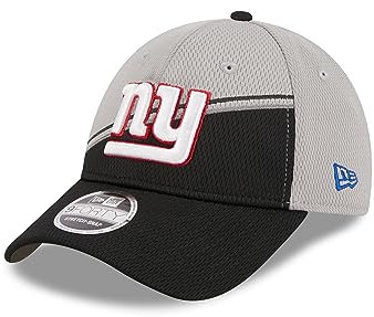 New Era New York Giants NFL 2023 Sideline Grey Black 9Forty Stretch Snapback Cap - One-Size