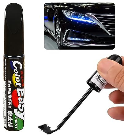 Auto Lackstift, Auto Reparatur Lack Auto Pinsel, Lackreparaturstift Auto Reparatur,Lackstift Auto,Autokratzer Reparaturmittel,Lackstift Auto Lack Reparatur für Auto Kratzer Reparatur, 1 Stück(Schwarz)