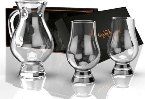 Glencairn Whisky Glass x 2 with Jug Gift Set