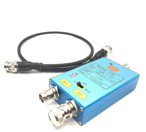 JUUTQA 10M Bandwidth Oscilloscope Low Noise Differential Probe for Electronic Engineers
