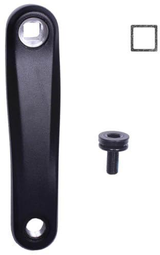 Alps2Ocean Braccio a manovella universale per bicicletta, 152 mm/160 mm/165 mm/170 mm/175 mm, braccio sinistro disponibile in foro diamantato e foro quadrato per City Bike, bicicletta pieghevole, MTB,