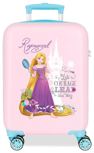 Disney Joumma Principesse Valigia da cabina rosa 33 x 50 x 20 cm Rigido 2 kg Chiusura a combinazione laterale ABS 2 kg 33 L Bagaglio a mano, Rosa, Taglia unica, Valigia cabina