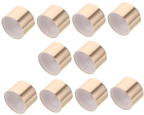 GANAZONO Leak-resistant Aromatherapy Reed Diffuser Replacement Caps 10pcs 24 Thread for Home Office Car 1.06 Inch Diy Compatible