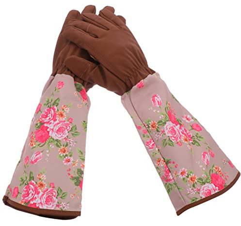 YARNOW 1paio Guanti Da Giardinaggio Antitaglio e Impermeabili Con Maniche Lunghe Resistenti All Usura e Regolabili Per Protezione e Comfort Durante La Potatura e La Piantumazione