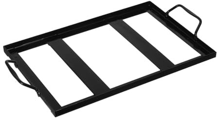 Hemobllo Support pour Assiettes à Sel Support pour Blocs De Sel Ustensiles pour Barbecue Outil pour Barbecue Fer Émaillé
