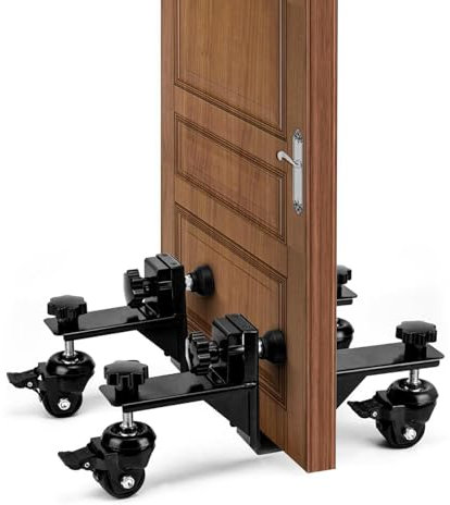 Robuster Türverkleidungsbeweger, verstellbare Dicke, Transportwagen, unterstützt bis zu 100 kg, ideal für Bau und Lager