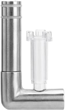Xuancai Skimmer para superficies de acuario, PC/acero inoxidable para filtro de entrada para aceite, proteínas, polvo flotante, superficies de acuario