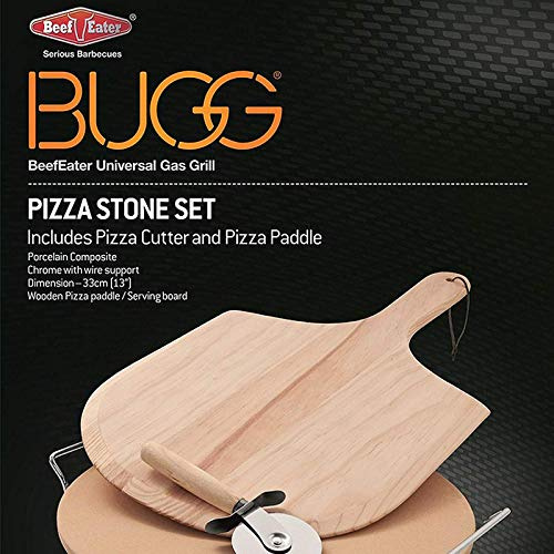 Beefeater Barbecue Pizza Peel and Pizza Stone Set