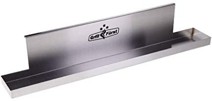 Grillfürst Edelstahl Abtropfblech - Fett-Auffangschale - Fettschiene für Broil King Modelle Monarch 320/340/390 - Porta Chef 320 - Royal 320/340