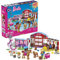 Barbie MEGA Barbie Horse Stables Building Set with 304 pieces including accessories and 3 micro-dolls, toy gift set for ages 5 and up -