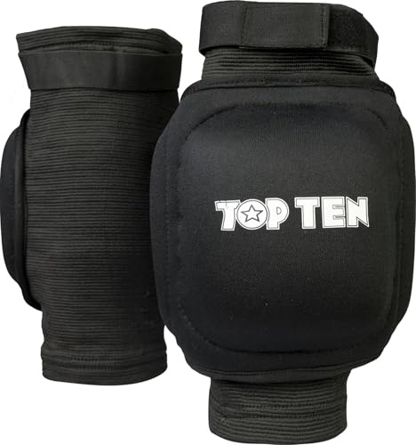 TOP TEN Bump MMA Knieschutz Ellbogenschutz Knieschoner Ellbogenschoner Knieschützer Ellbogenschütz (XL)