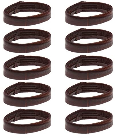 OTOTEC 10pcs Bracelet de Montre Boucle Remplacement Bracelet de Montre Anneaux de Fixation Bracelet en Cuir Montre Bande Titulaire Montre Accessoires