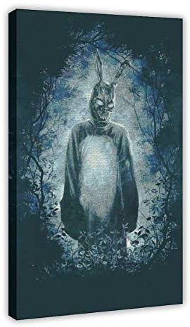 RIPEX Donnie Darko Filmposter Leinwand Schlafzimmer Dekor Sport Landschaft Büro Zimmer Dekor Geschenkrahmen Stil 08x12inch (20x30cm)
