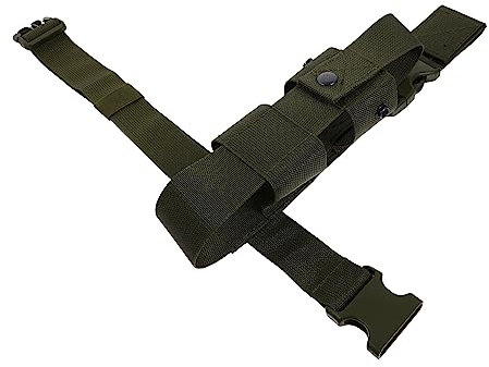 ABOOFAN Leg Bag Pouch Water Kettle Storage Pouch Outdoor Training Carry Bag in Army Green for Hiking Mountaineering