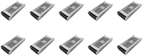 Niniang - Fuente de alimentación de corte ultrafina, 5 V, 40 A, 200 W, fuente de alimentación de pantalla electrónica para pantalla LED