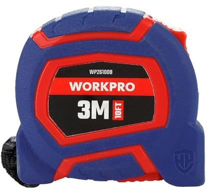 Workpro Mètre ruban nylon 3 m x 16 mm