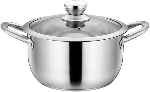 ANSNOW Olla Vaporera para Cocinar Cacerola Cubierta de Acero Inoxidable con Vaporera