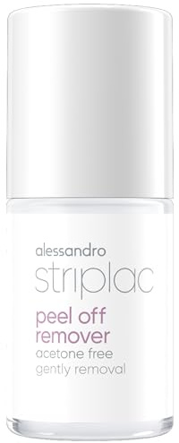 alessandro Striplac Peel Off Remover - Sanftes Entfernen Unserer UV Colours - Schonende Abziehtechnologie ohne Aceton - Spezial-Nagellackentferner - Vegan - 6,5ml
