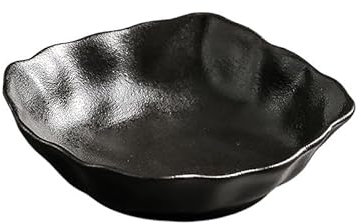 Tazones de Pasta Platos de Aperitivo Plato chino, plato hondo for ensalada, plato de cerámica for desayuno, plato de arroz al vapor, plato de comida occidental Platos de Comedor para Fiestas(B,M)
