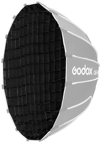 Godox QR-P70T-G Honeycomb Grid | Light Control Softbox Attachment for Precise Photography | Reduces Lens Flare | Compatible with 70cm Parabolic Softbox