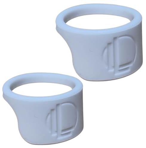 Lulix Ringschutz für Fitness: Rutschfester Silikonring für Fitnessstudio und Sport. Schützt Ihren Schmuck vor Kratzern, Stößen und Beschädigungen. Bequeme Passform (Größe 6), 2 Stück