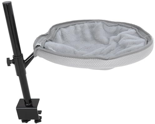 Gatuida Katzen-Schreibtischbett – 360° drehbarer und höhenverstellbarer Katzen-Schreibtisch-Sitzplatz – Atmungsaktiver Nest-Sitzplatz mit abnehmbarem, waschbarem Bezug für Katzenwelpen in