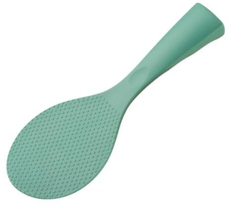 NESTINGHO Cucchiaio da Riso in Silicone Antiaderente Manico Ergonomico e Posizionamento Verticale Leggero per Uso Domestico in Cucina