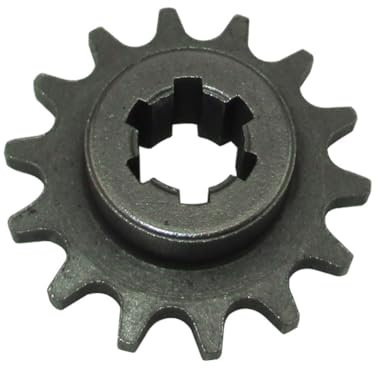Stoneder T8F 14 denti anteriore frizione tamburo pignone catena pignone ingranaggio per 47cc 49cc Minimoto cinese Mini Dirt Bike