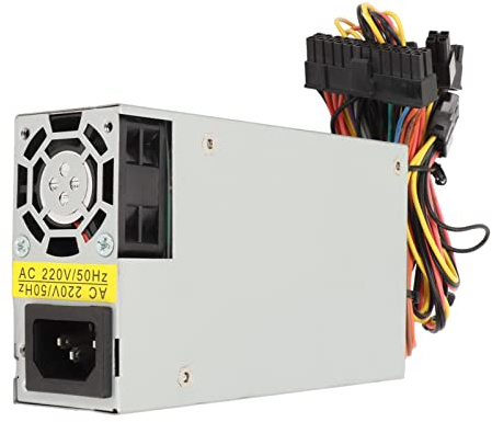 Bewinner FSP270 60LE 1U Power Turbine Replacement, Fuente de Alimentación de 270 W para Servidor de PC, Fuerte Disipación de Calor, para Servidor NAS, para Carcasa Pequeña ITX, 100‑240 V