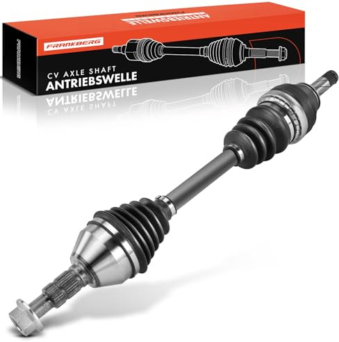 Frankberg Antriebswelle Achswelle MT ohne ABS Ring Vorderachse Links | Kompatibel mit Croma 194 Signum Z03 Vectra C Z02 Vectra C Caravan Z02 Vectra C CC Z02 Replace# 374473