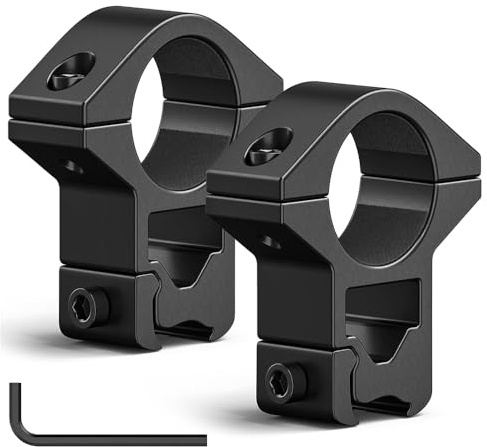 Home Safety Lunetta da viseo Anello di montaggio Anello di montaggio con vite per 11mm/20mm binario metallico (Set A)