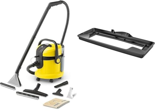 Kärcher SE 4002 Waschsauger & Teppichgleicher, Ideal für die Dampfreinigung von Teppichböden, passend für die Bodendüse EasyFix