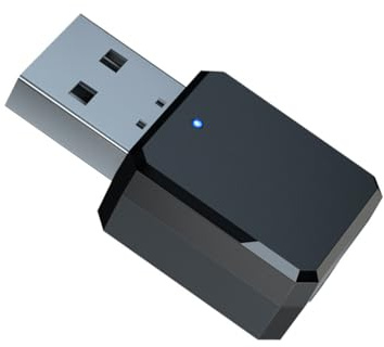 YIXANNX Adaptador de Audio USB 5.1 Receptor inalámbrico Profesional Accesorio de conexión Accesorios Conector compatibles con Bluetooth