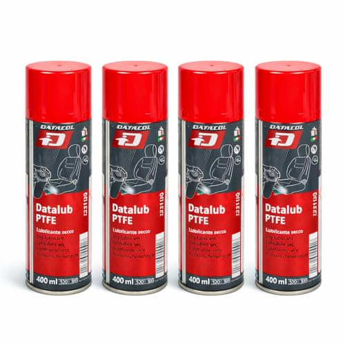 Datacol Datalub PTFE Spray 400 ml – Protege, cuida y aísla de Forma Duradera con Buen Efecto Deslizante en Piezas de plástico, Goma y Metal en el Interior y Exterior del vehiculo (2)
